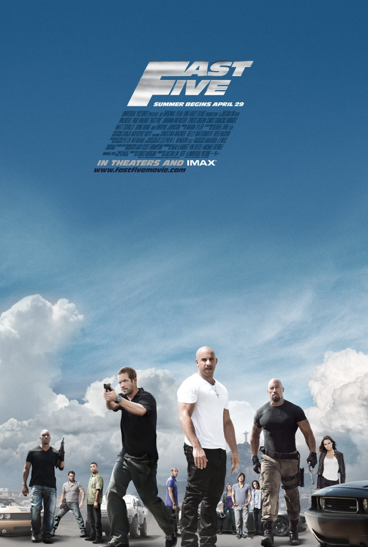 fast five movie cars. fast five movie poster 2011.